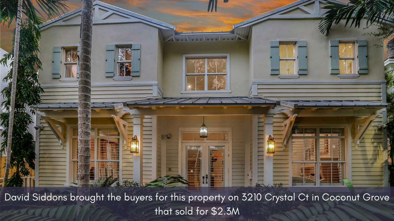 The David Siddons Group | The Best Coconut Grove Realtor