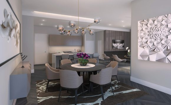GP Living Room Giralda Place in Coral Gables - A new luxury boutique Condo