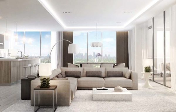 Interior 1 Aqualuna Las Olas - 16 Luxury Waterfront Residences