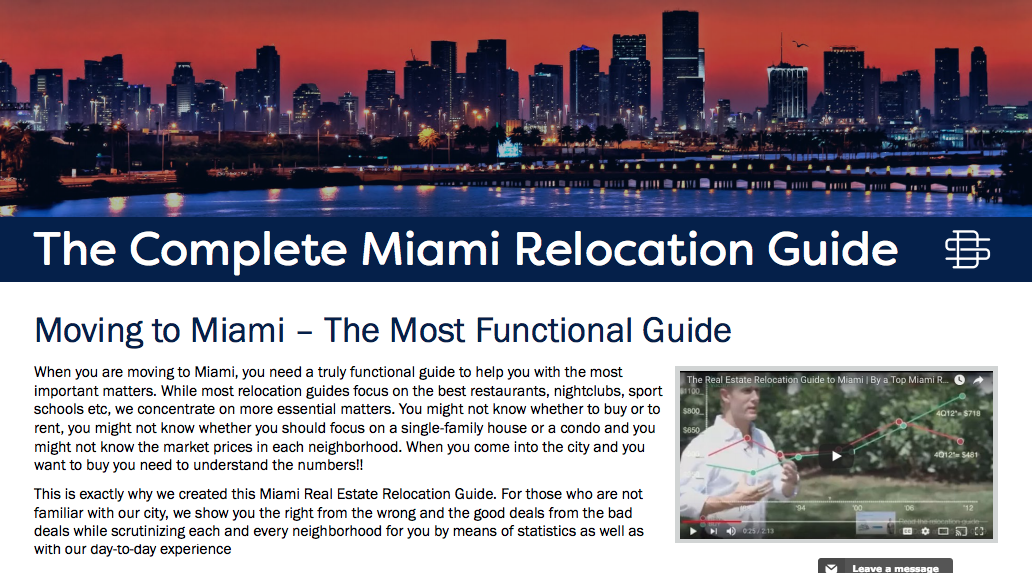 The Miami Expat Relocation Guide