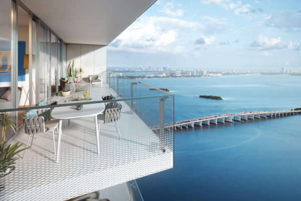 Missoni Baia Condos Missoni Baia Luxury Condo Tower in Edgewater neighborhood of Miami, Florida.