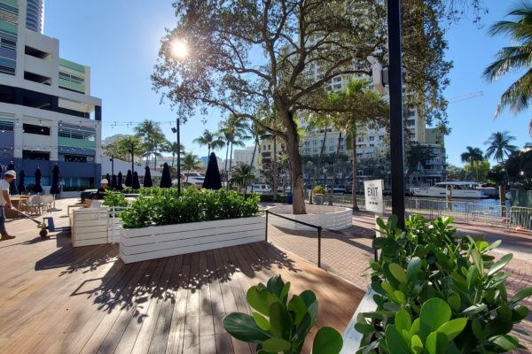 What is happening with the Downtown Fort Lauderdale Riverwalk Redevelopment? 