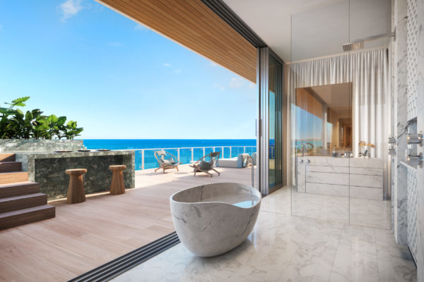 Rendering of the Penthouse at 57 ocean Miami Beach Rendering of the Penthouse at 57 ocean Miami Beach