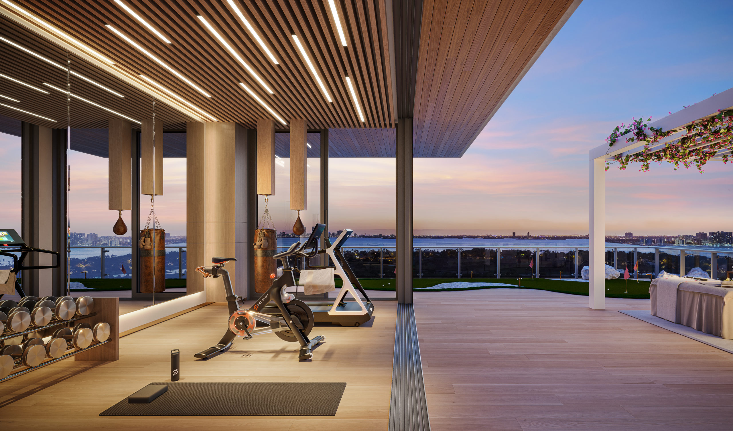 Rendering of the Penthouse at 57 ocean Miami Beach