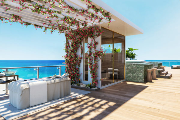 Rendering of the Penthouse at 57 ocean Miami Beach Rendering of the Penthouse at 57 ocean Miami Beach