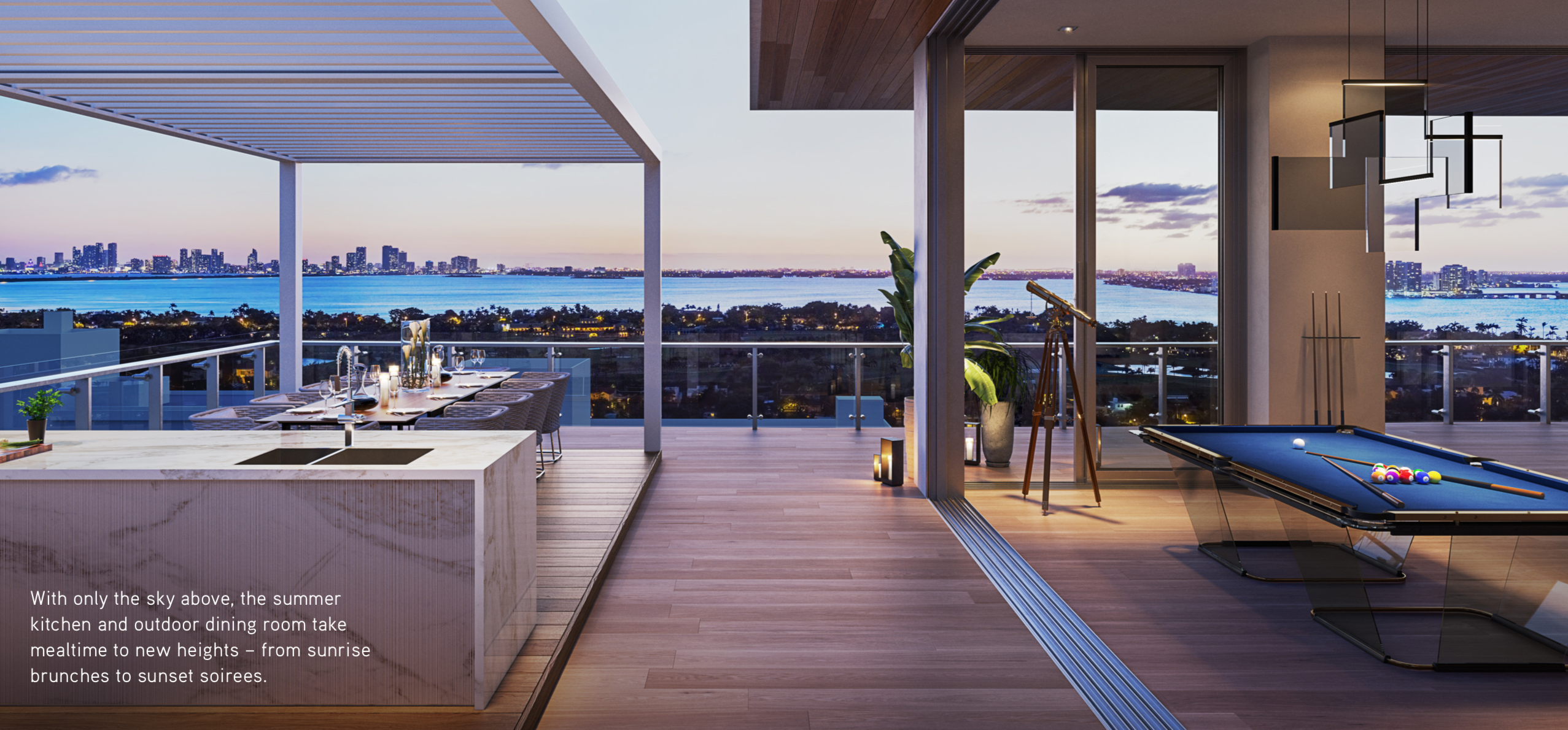 The 57 Ocean penthouse