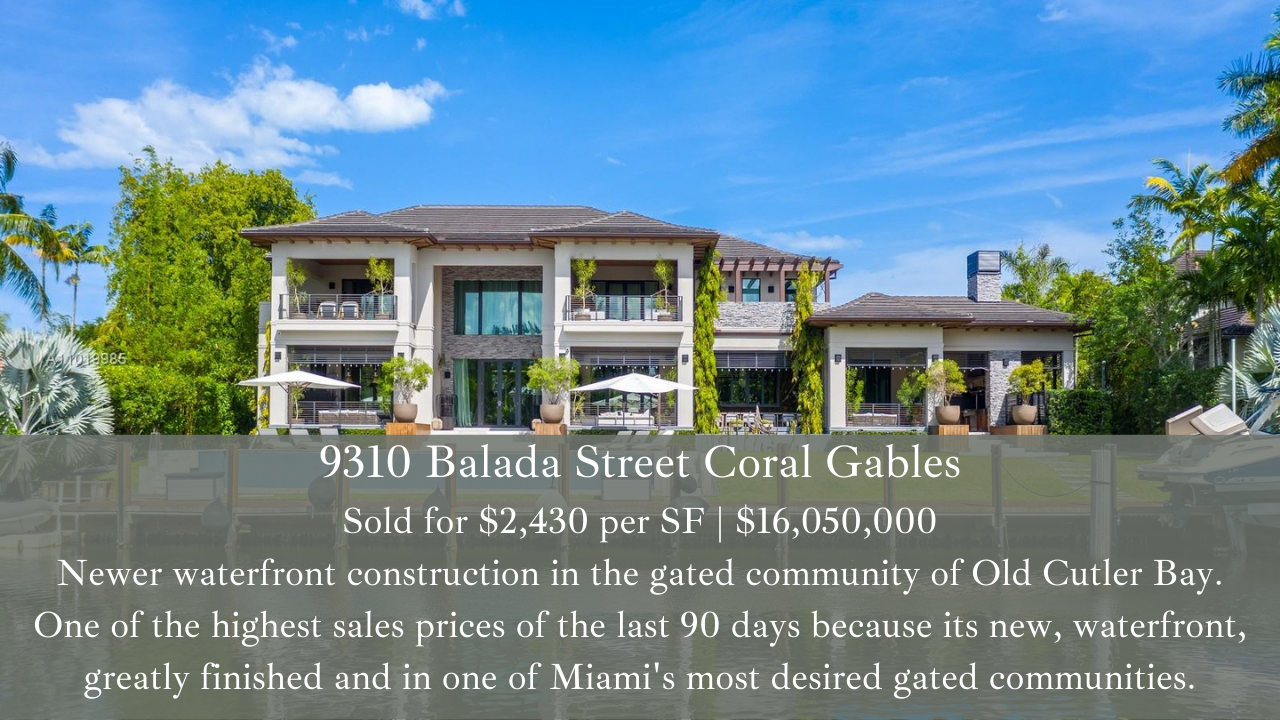 The 90-Day Miami Luxury Real Estate Report | Luxury Homes in Coral Gables, Coconut Grove and Ponce Davis The 90-Day Miami Luxury Real Estate Report | Luxury Homes in Coral Gables, Coconut Grove and Ponce Davis
