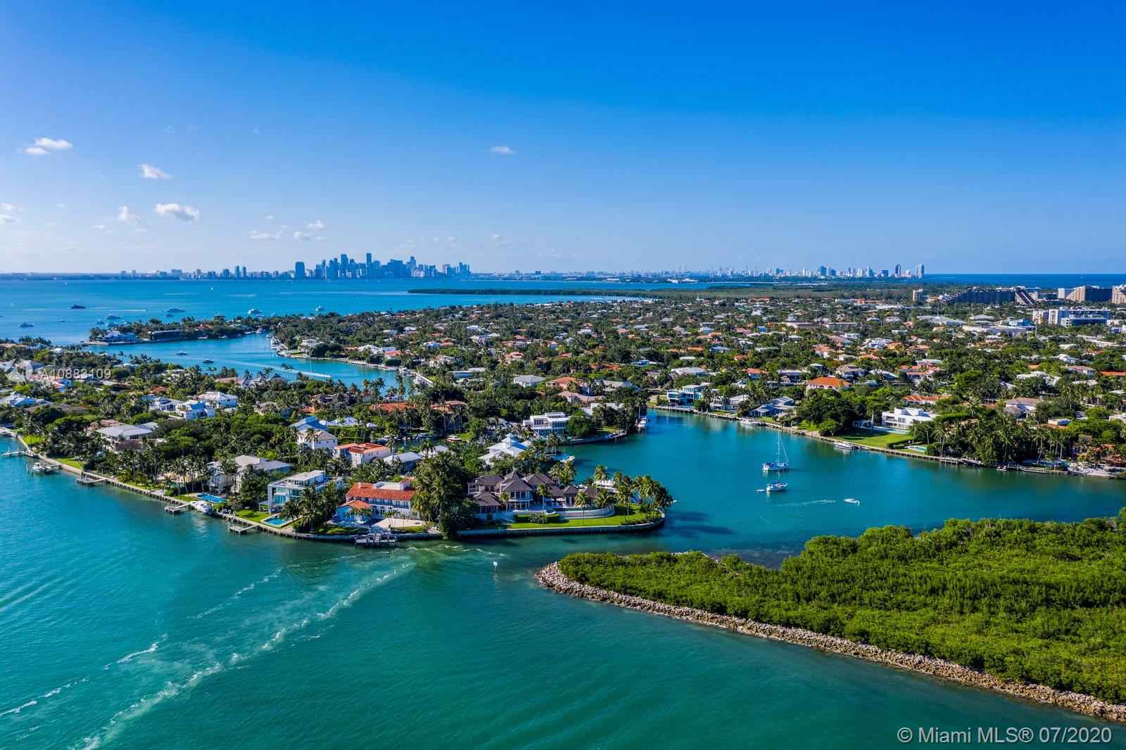 The most Expensive Neighborhoods in Miami for Single Family Homes ranked from highest to lowest for waterfront and dry lot homes