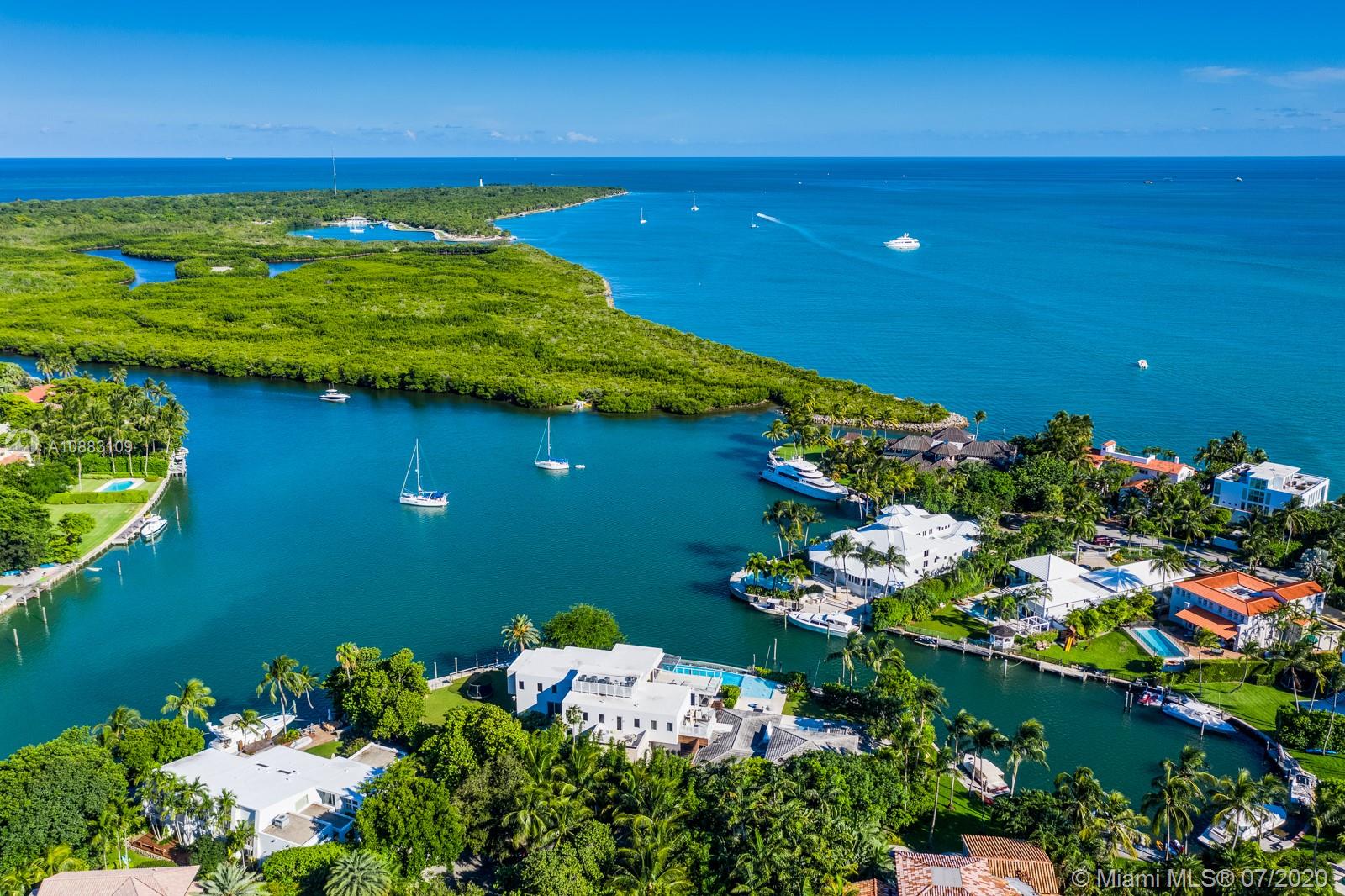 The most Expensive Neighborhoods in Miami for Single Family Homes ranked from highest to lowest for waterfront and dry lot homes