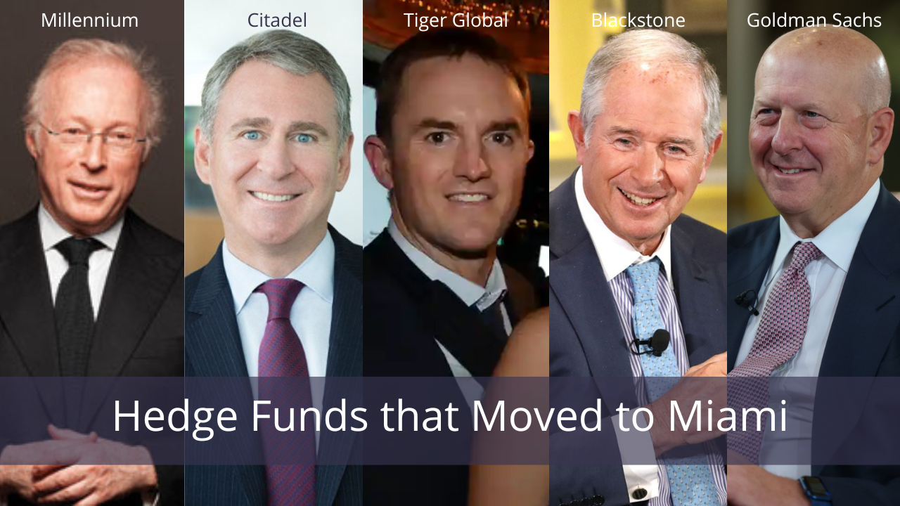 Hedge Funds head to Miami | A Shift in the Financial Industry