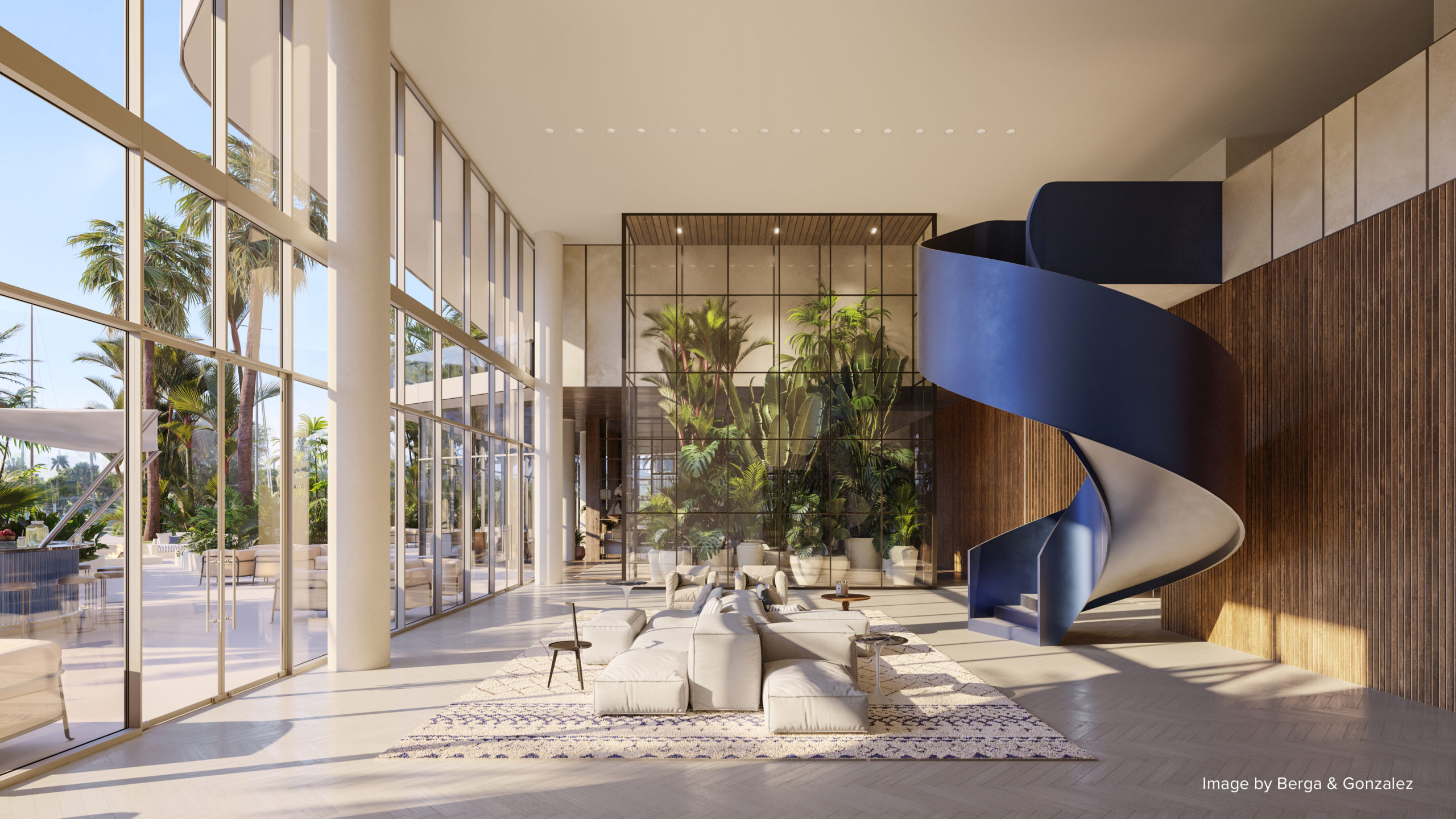 The Marina Tower Lobby