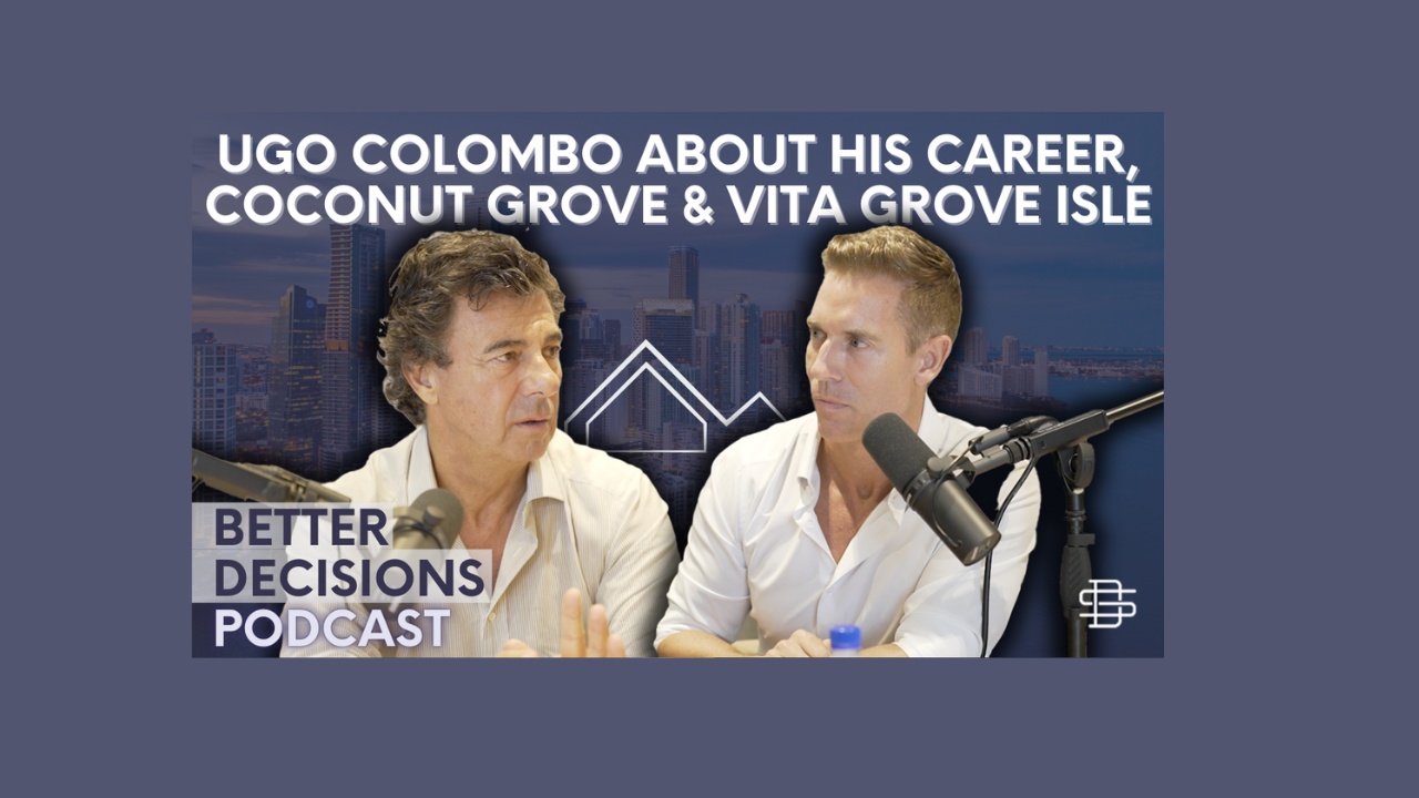 Ugo Colombo about the Condo Market and Vita at Grove Isle