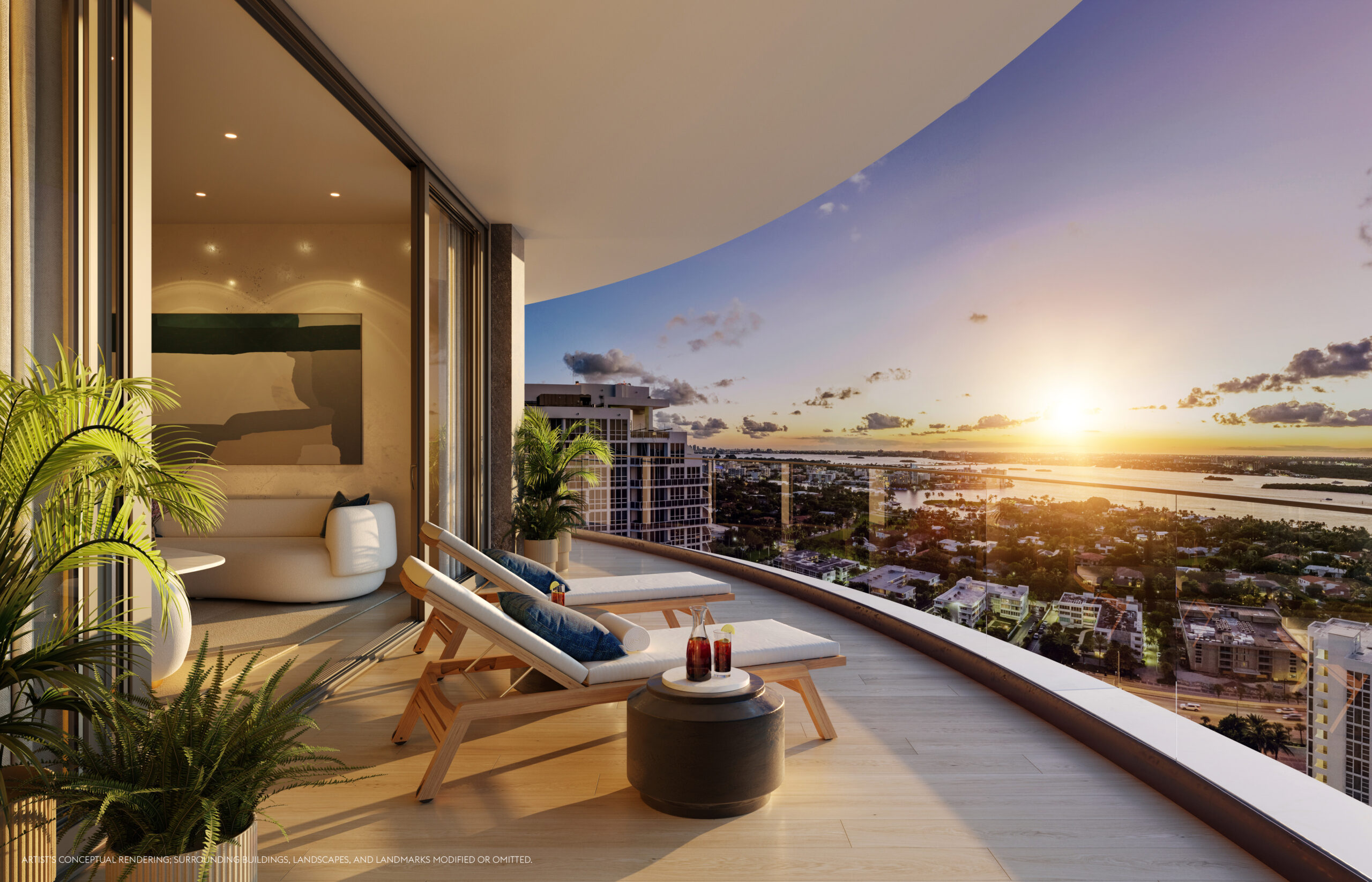 Residence C Terrace View Rivage Bal Harbour