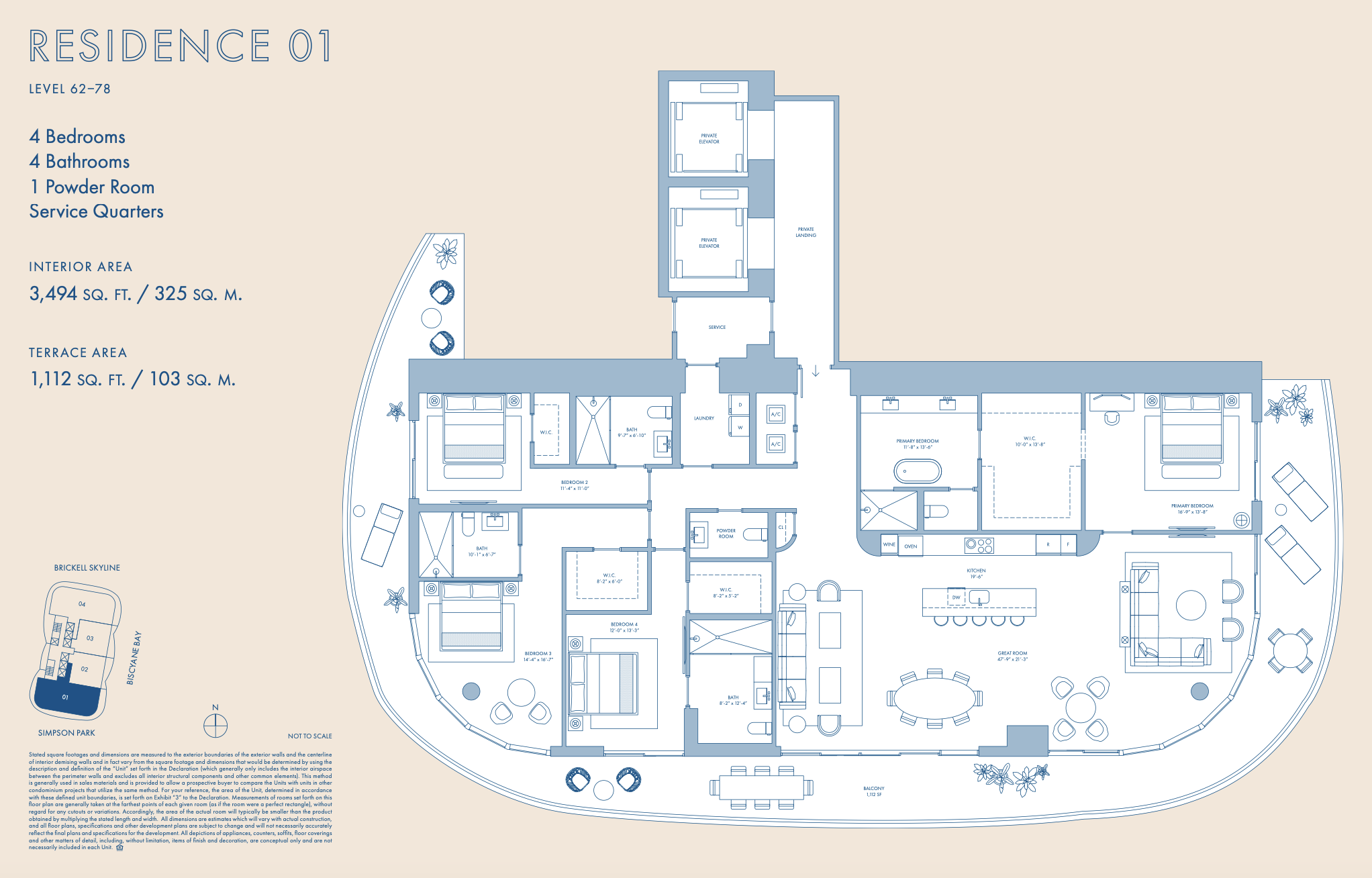 The Best Floor Plan at Cipriani Residences in Brickell The Best Floor Plan at Cipriani Residences in Brickell