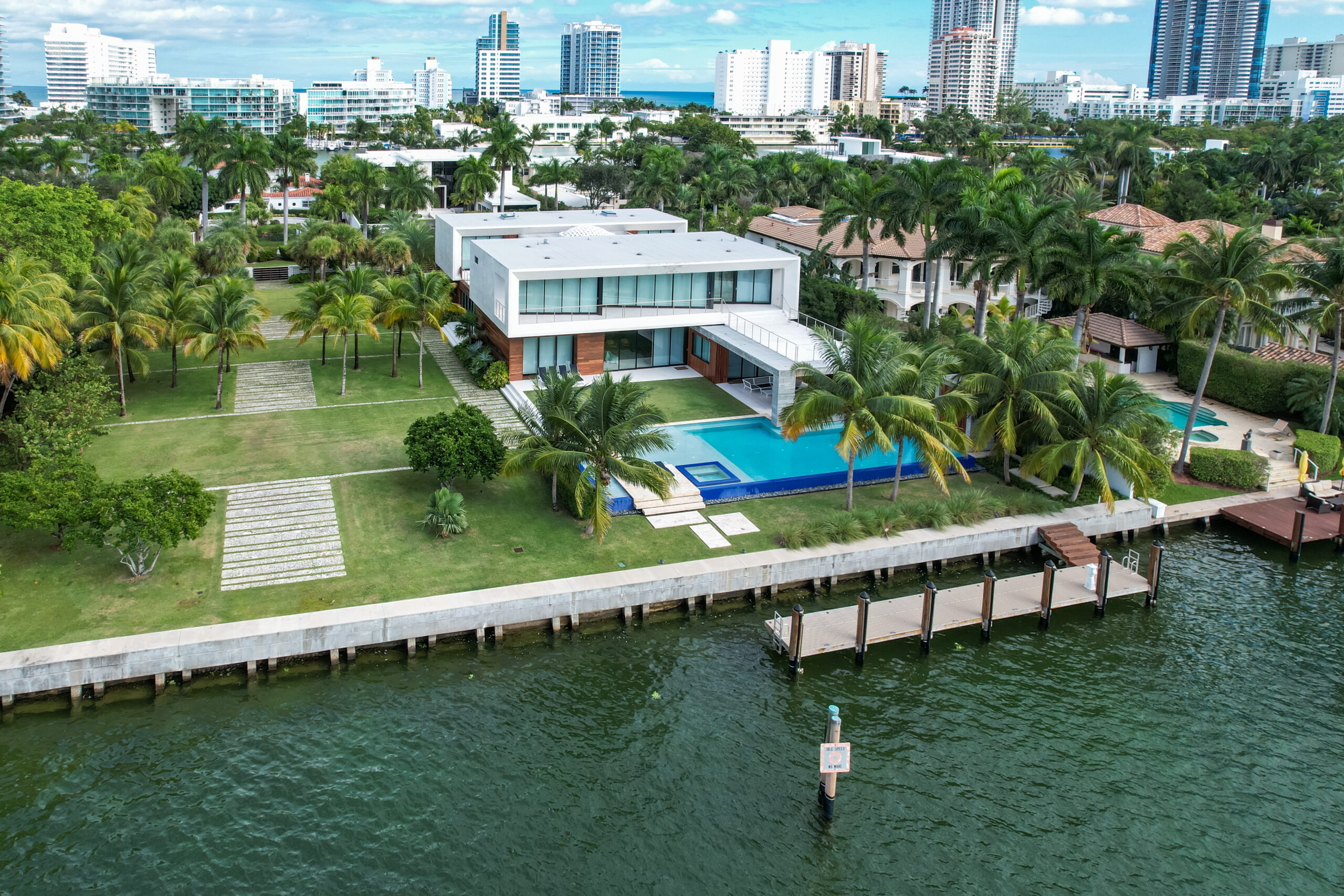 Allison Island in Miami Beach