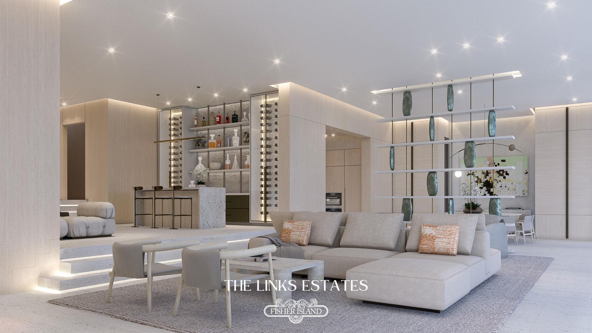 Links Estates Fisher Island. 12 Custom luxury Estate homes on Fisher Island