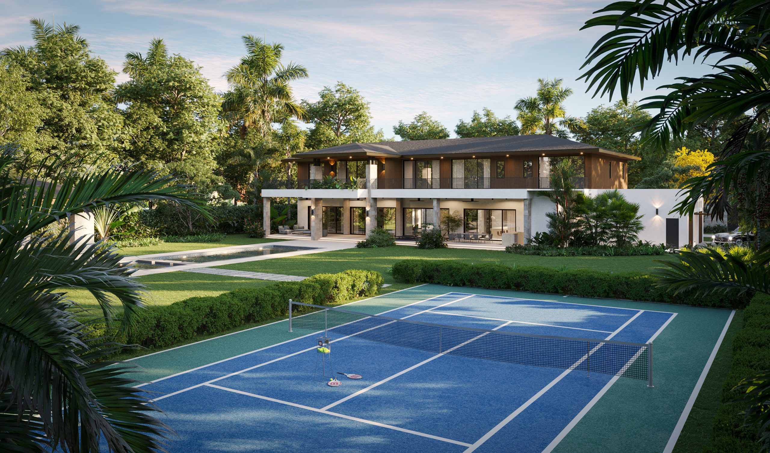 Ter House - EXT - Sport area