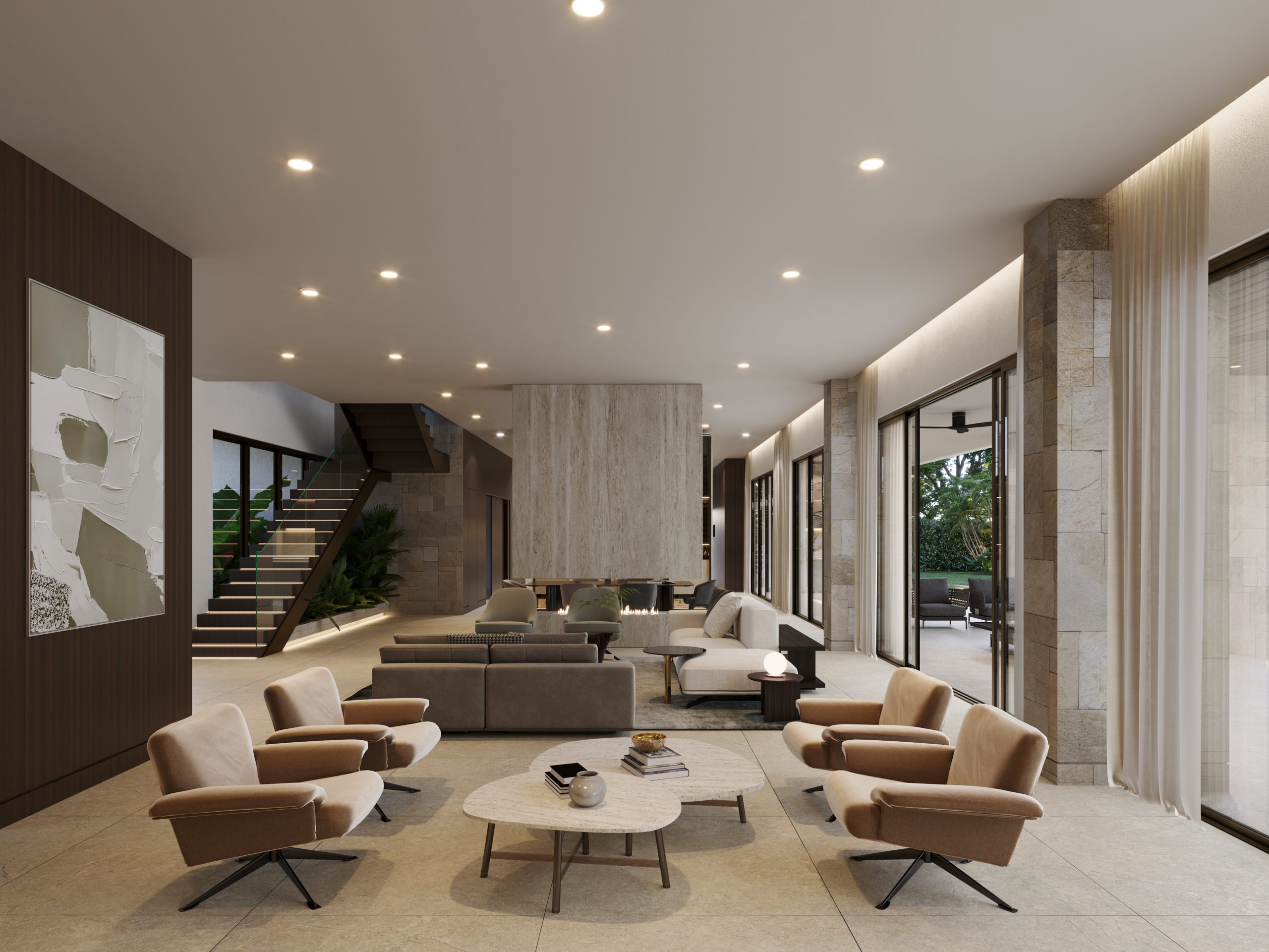 Ter House - First Floor - Living