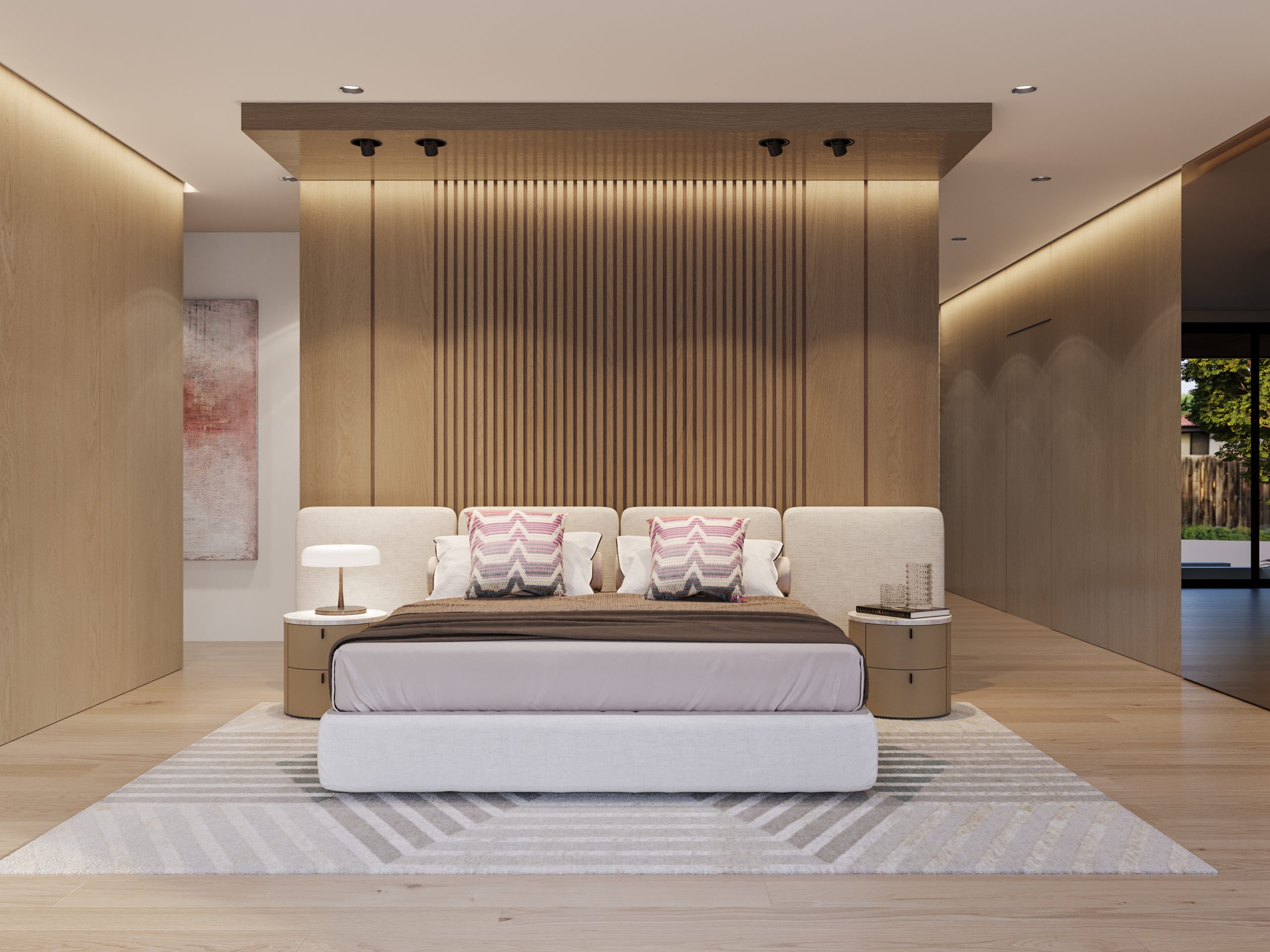 Ter House - Second Floor - Master Bedroom_view 01
